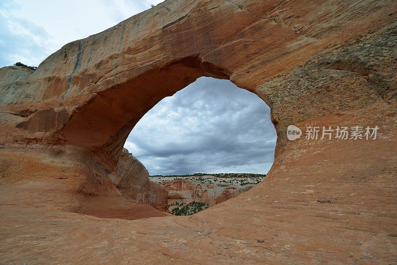 犹他州摩押市的Wilson Arch